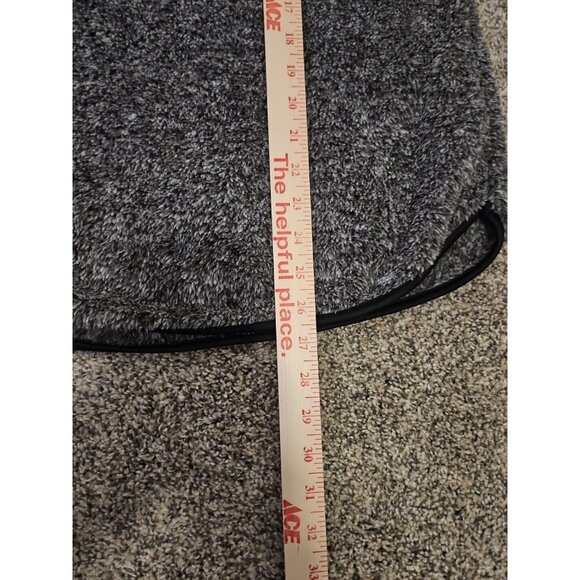 Scarlet Rose Sherpa Buffalo Plaid Shirt Snaps Mock Neck Sz Large Cabincore Cozy - Picture 6 of 11